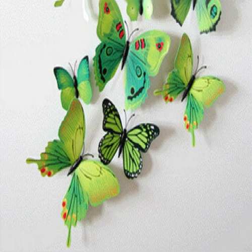 Mariposas verdes